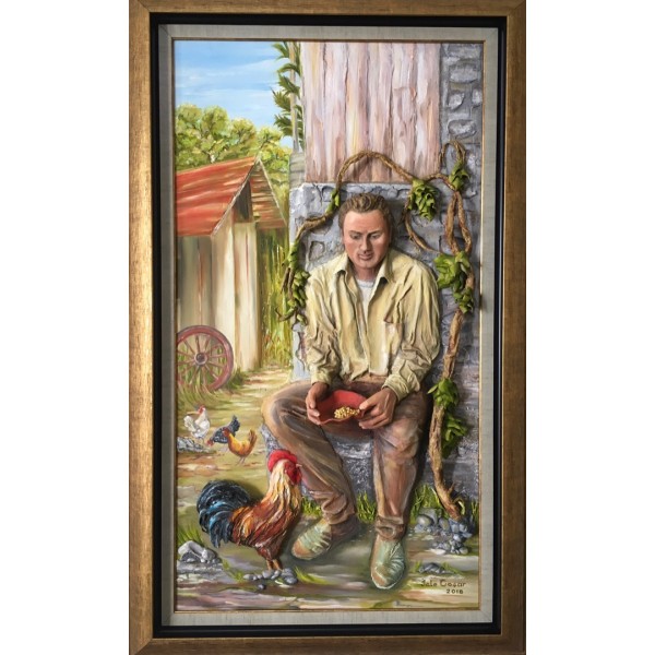 JALE COŞAR 00005 Farm (Embossed Picture)